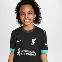 Liverpool FC 2024/25 Stadium Away Big Kids' Nike Dri-FIT Soccer Replica Jersey