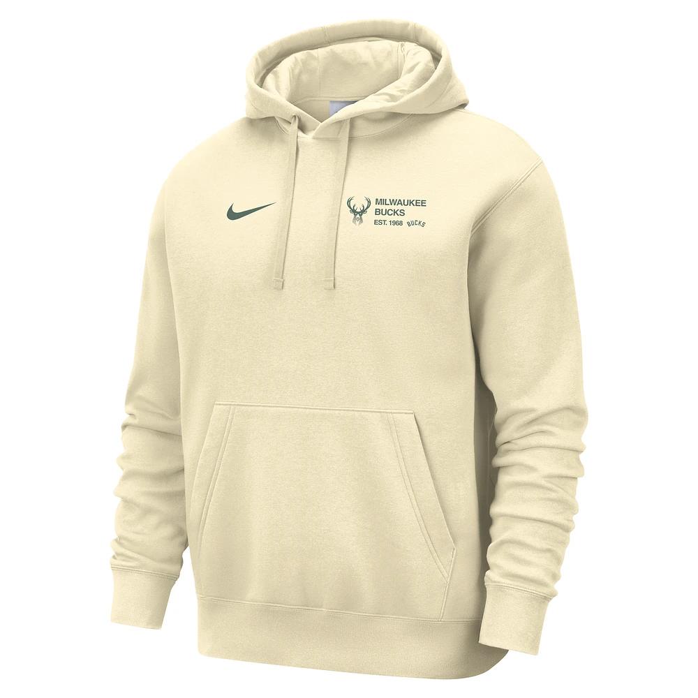 Milwaukee Bucks Club Courtside Men's Nike NBA Pullover Hoodie