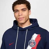 Paris Saint-Germain Standard Issue Men's Nike Dri-FIT Soccer Pullover Hoodie