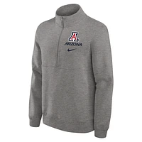 Arizona Wildcats Primetime Club Men's Nike College 1/2-Zip Crew