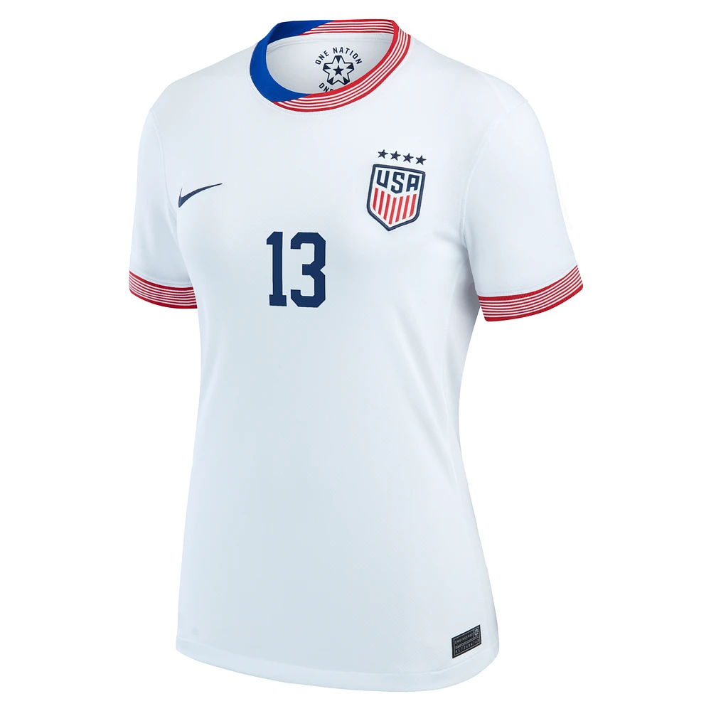 Alex Morgan USWNT 2024 Stadium Home Women's Nike Dri-FIT Soccer Jersey