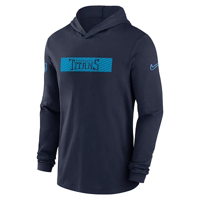 Tennessee Titans Sideline Men's Nike Dri-FIT NFL Long-Sleeve Hooded Top