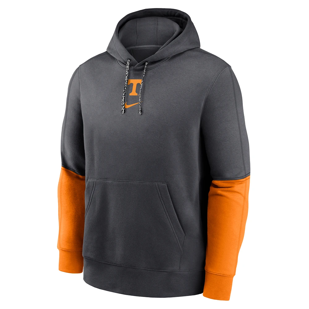 Tennessee Volunteers Sideline Team Issue Club Men's Nike College Pullover Hoodie