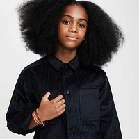 Nike SB Big Kids' Button-Down Layering Top