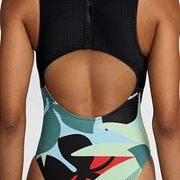 Nike Swim Women's Keyhole Back One-Piece Swimsuit