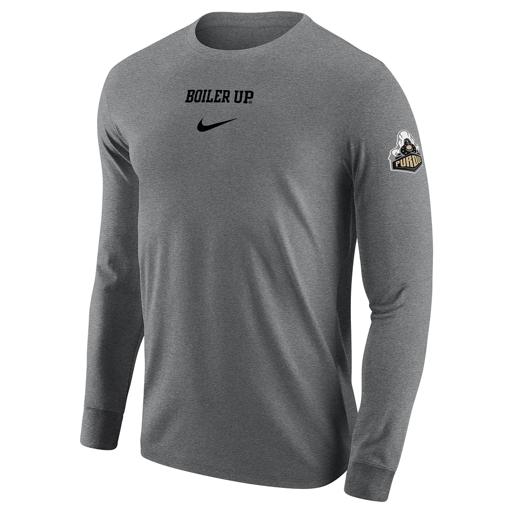 Purdue Men's Nike College Long-Sleeve T-Shirt