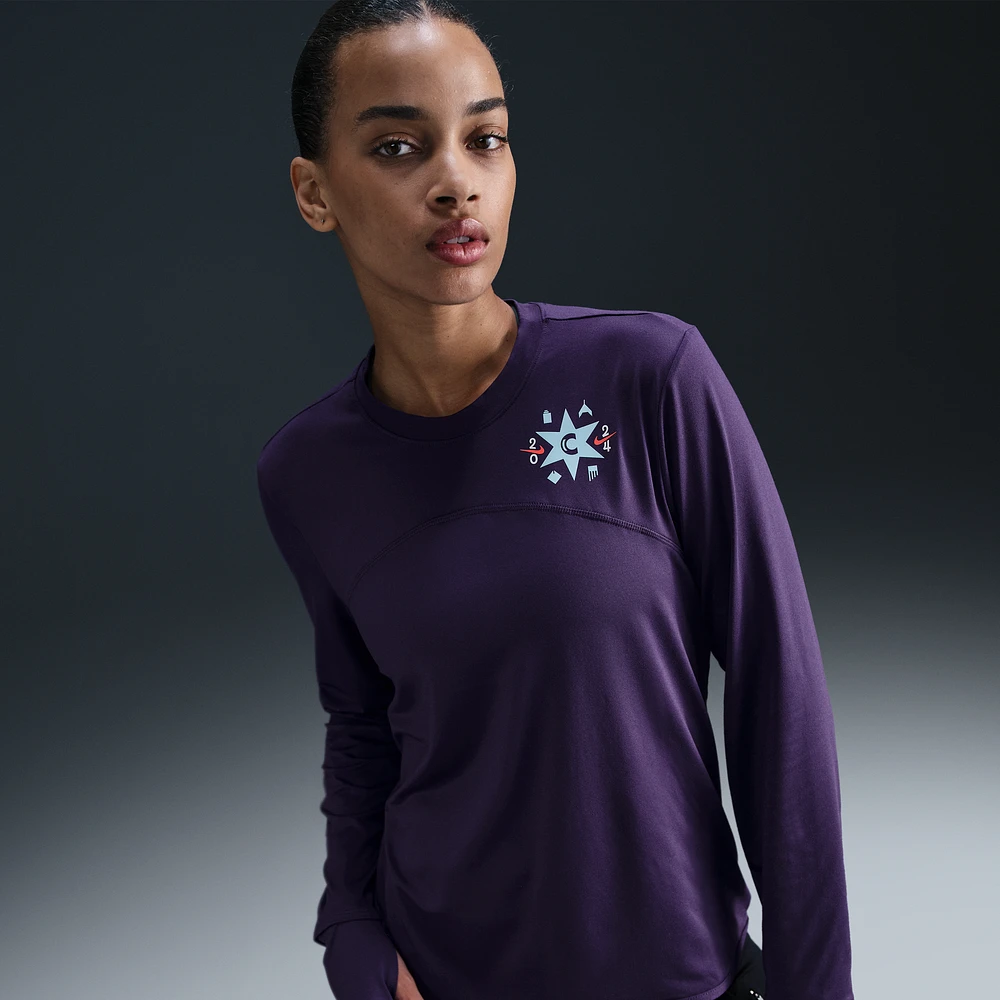 Nike Swift Element Women's Dri-FIT Crew-Neck Running Top