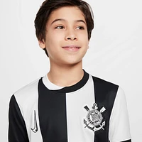 S.C. Corinthians 2024/25 Stadium Third Big Kids' Nike Dri-FIT Soccer Replica Jersey