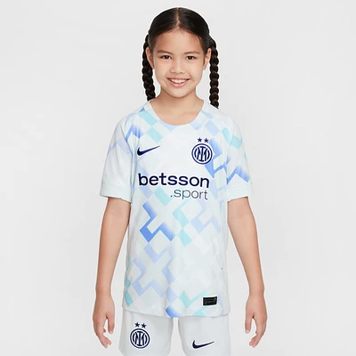 Inter Milan 2025/26 Stadium Away Big Kids' Nike Dri-FIT Soccer Replica Jersey