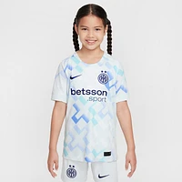 Inter Milan 2025/26 Stadium Away Big Kids' Nike Dri-FIT Soccer Replica Jersey