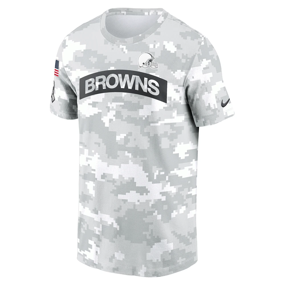 Cleveland Browns Salute to Service Edge Arch Men's Nike Dri-FIT NFL T-Shirt