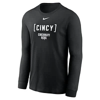 Cincinnati Reds Fashion Men's Nike MLB Long-Sleeve T-Shirt