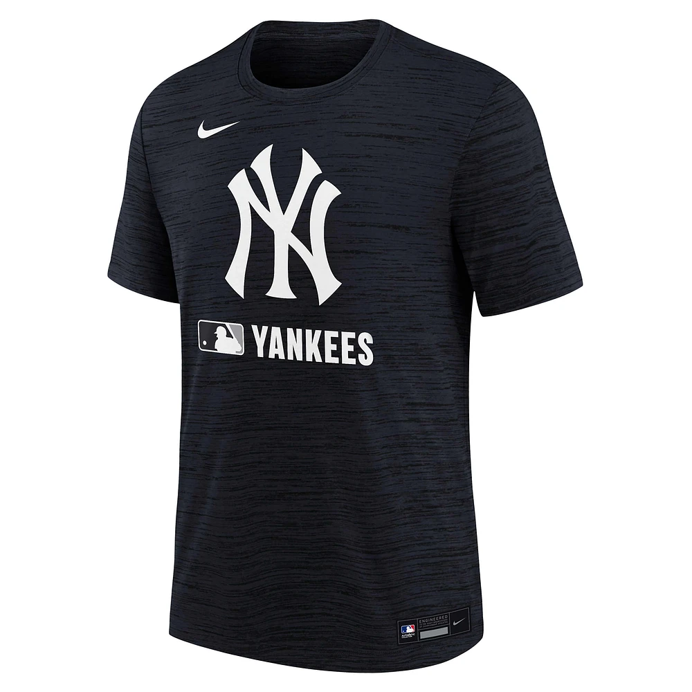 New York Yankees Authentic Collection Velocity Big Kids’ Nike Dri-FIT MLB T-Shirt