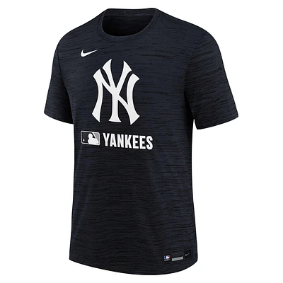 New York Yankees Authentic Collection Velocity Big Kids’ Nike Dri-FIT MLB T-Shirt