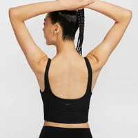 Nike Zenvy Rib Women's Light-Support Padded Longline Sports Bra