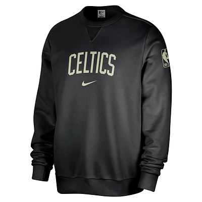 Boston Celtics Standard Issue Men's Nike Dri-FIT NBA Crew-Neck Sweatshirt