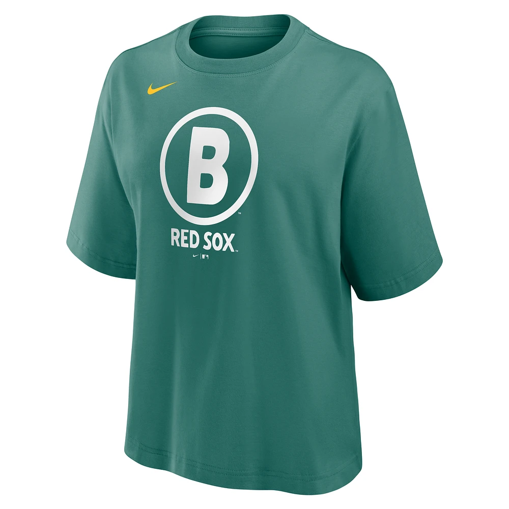 Boston Red Sox City Connect Boxy Women's Nike MLB T-Shirt