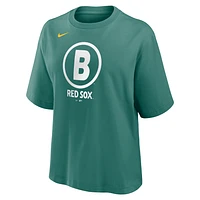 Boston Red Sox City Connect Boxy Women's Nike MLB T-Shirt