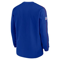 New York Giants Logo Coach Men’s Nike NFL Long-Sleeve Top