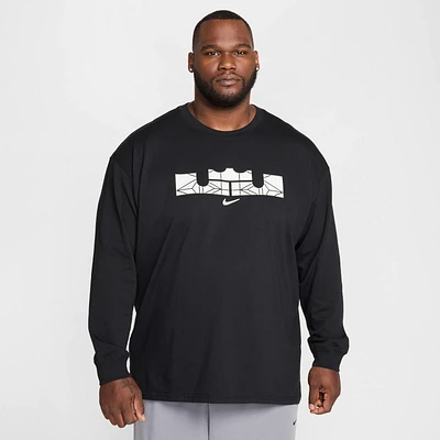 LeBron Men's Max90 Long-Sleeve Basketball T-Shirt