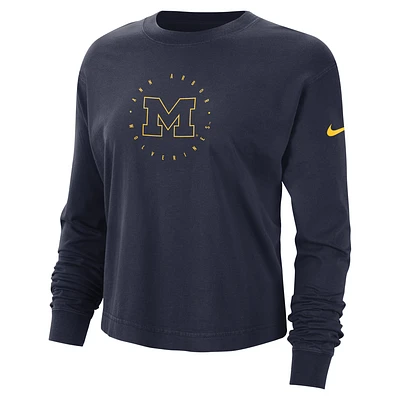 Michigan Women's Nike College Long-Sleeve T-Shirt