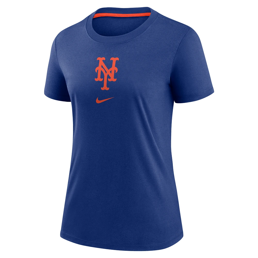 New York Mets Authentic Collection Early Work Women's Nike MLB T-Shirt