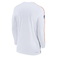 Denver Broncos Sideline Coach Men's Nike Dri-FIT NFL Long-Sleeve Top