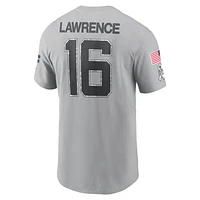 Trevor Lawrence Jacksonville Jaguars Salute to Service Men's Nike NFL T-Shirt