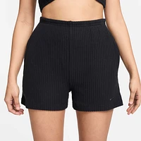 Nike Sportswear Chill Rib Women's High-Waisted Slim 3" Shorts