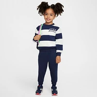 Nike Sportswear Club Toddler 2-Piece Rugby Stripe Crew Set