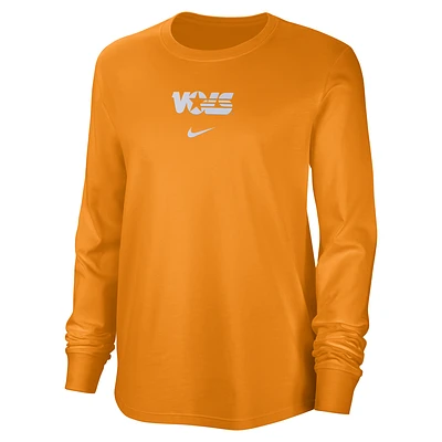 Tennessee Women's Nike College Crew-Neck Long-Sleeve T-Shirt