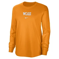 Tennessee Women's Nike College Crew-Neck Long-Sleeve T-Shirt