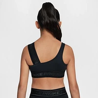 Nike Pro Swoosh Girls' Asymmetrical Sports Bra