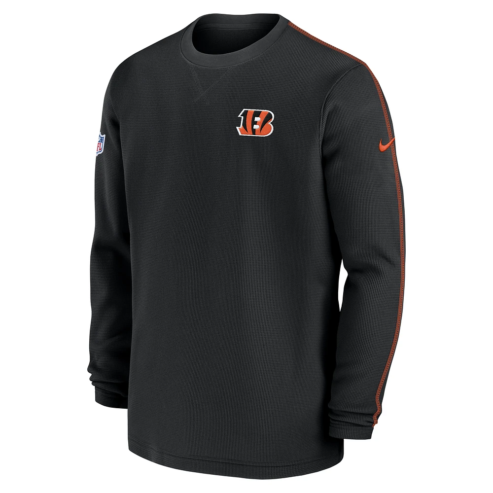 Cincinnati Bengals Sideline Coach Men’s Nike NFL Long-Sleeve Top