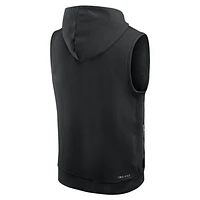 Pittsburgh Steelers Sideline Men's Nike Dri-FIT NFL Sleeveless Pullover Hoodie