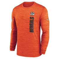 Cincinnati Bengals Sideline Velocity Men's Nike Dri-FIT NFL Long-Sleeve T-Shirt