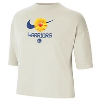 Golden State Warriors Courtside Women's Nike NBA Boxy T-Shirt