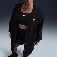 Nike Sportswear Phoenix Fleece Women's Oversized Long Cardigan (Plus Size)