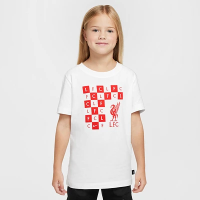 Liverpool FC Big Kids' Nike Soccer Checkered T-Shirt