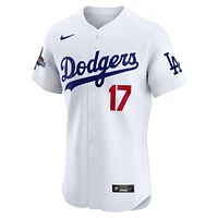 Freddie Freeman Los Angeles Dodgers 2024 World Series Champions Men's Nike Dri-FIT ADV MLB Elite Jersey