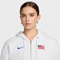 USA Phoenix Fleece Women's Nike Full-Zip Oversized Hoodie