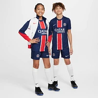 Paris Saint-Germain 2024/25 Stadium Home Big Kids' Nike Dri-FIT Soccer Replica Jersey