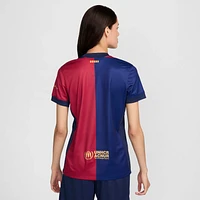 FC Barcelona 2024/25 Stadium Home Women's Nike Dri-FIT Soccer Replica Jersey