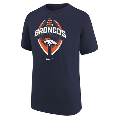 Denver Broncos Legend Icon Big Kids’ Nike Dri-FIT NFL T-Shirt