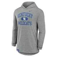 Kentucky Wildcats Blitz Men's Nike Dri-FIT College Long-Sleeve Hooded T-Shirt