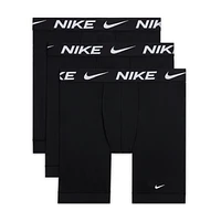 Nike Dri-FIT Essential Micro Long Boxer Briefs (3-Pack)