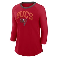 Tampa Bay Buccaneers Women's Nike NFL 3/4-Sleeve T-Shirt