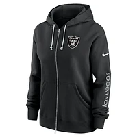 Las Vegas Raiders Phoenix Women's Nike NFL Full-Zip Hoodie