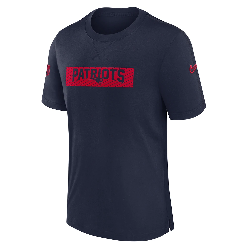 New England Patriots Sideline Player Men's Nike Dri-FIT NFL T-Shirt