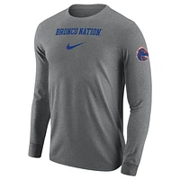 Boise State Men's Nike College Long-Sleeve T-Shirt